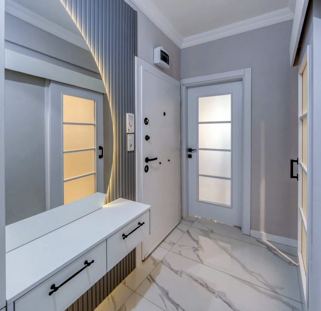 Villa Girişi Lüks Vestiyer İmalatı